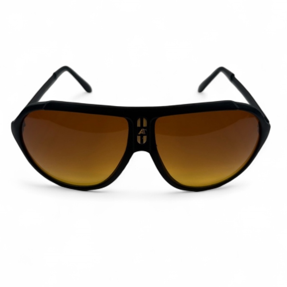 AMBERVISION VINTAGE SUNGLASSES OVERSIZED AVIATOR STYLE RETRO SUNGLASSES